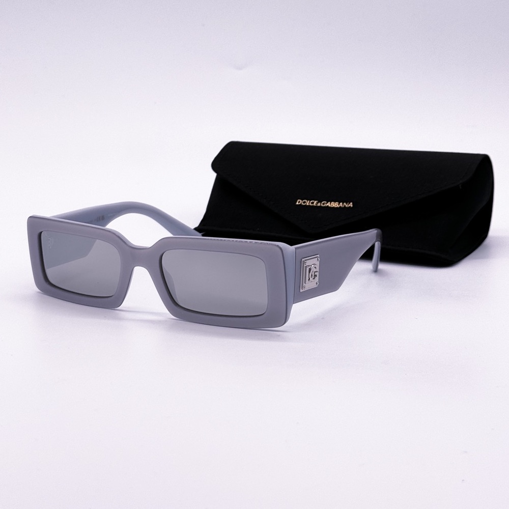 NEW DOLCE&GABBANA DG4416 33736G SQUARE SUNGLASSES DG4415 3373/6G GRAY EYEWEAR